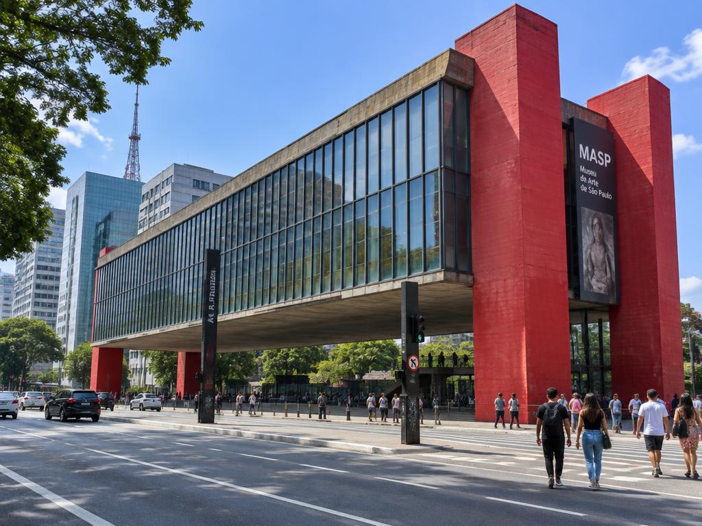 Avenida Paulista e MASP